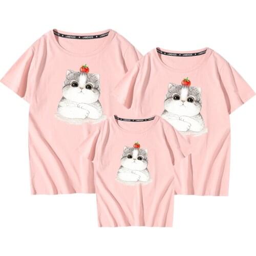 LAIMENGDE Same T-shirts For Mom And Daughter