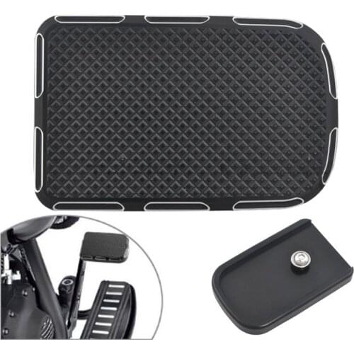 Motorcycle Brake Pedal Pad Cover for Touring Street Glide Road King 80-Up Trike Softail Breakout