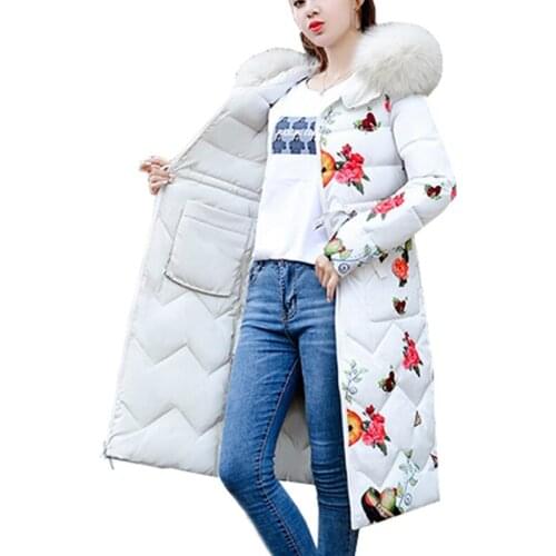 Fashion Double-faced Wear Winter Coat Women Parkas New Hooded Outerwear Long Down Cotton Jacket Thicken Warm Female Basic Coats
