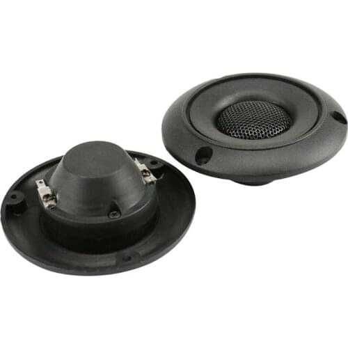 2PC 2.5Inch Piezo Tweeter 25W Ceramic Piezo Speaker Piezoelectric Audio Speaker Buzzer Round Treble DIY