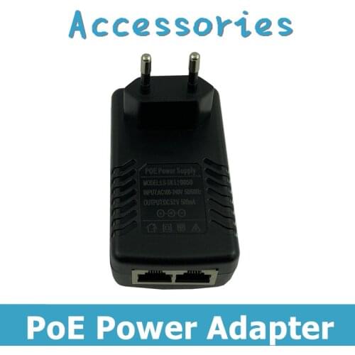 48V PoE Switch Power-Supply Charger Adapter-Injector Wall-Plug 52V 0.5A RJ45 EU Power Over Ethernet 10/100Mbps For IP Camera