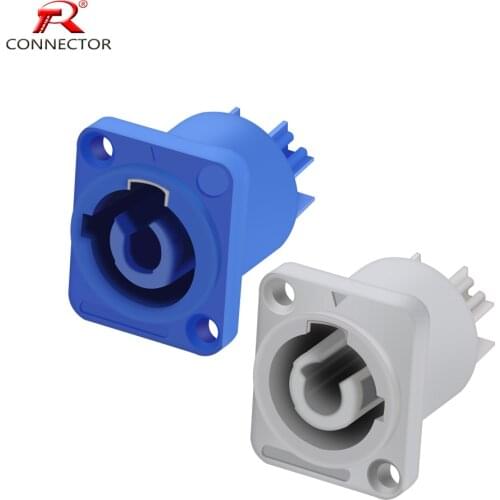 1pc 20A Powercon Chassis Connector 3 pin NAC3MPA-1 NAC3MPB-1 Female Socket Terminals for Electric Drill LED Screen Stage Lights