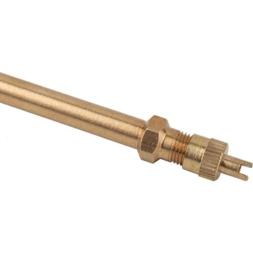 Metal Tire Air Valve Extension Connector For Car Motorcycle Truck Van 4"