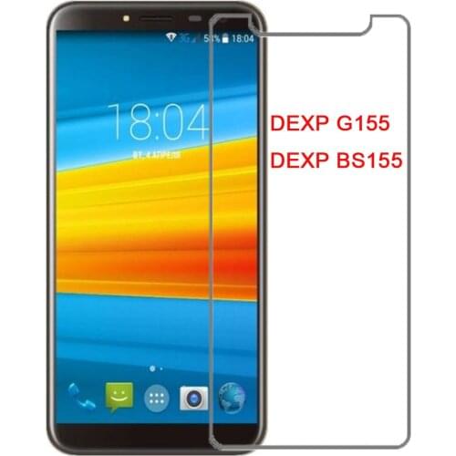 Tempered Glass for DEXP G155 BS155 9H Explosion-proof Protective LCD Front Film Screen Protector cover for DEXP G155 BS 155 Case