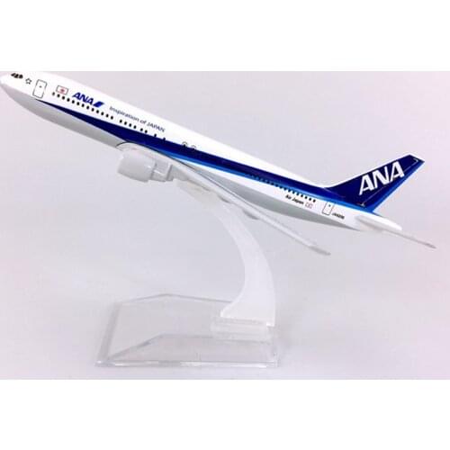16cm 1:400 Scale Japan ANA Airlines Airplane Model Boeing B767 Alloy Metal Aircraft Model Collectible Kids Gift