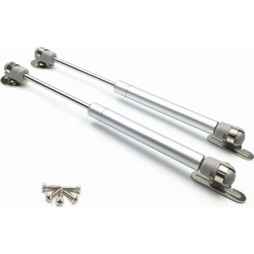 2pcs/lot) Force Lift Support Furniture Gas Strut Spring Cabinet Door Kitchen 100N/10kg Cupboard Hinges Gas Spring