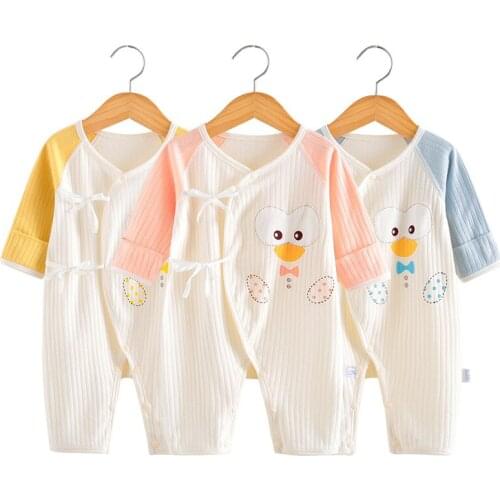 2020 Brand Baby Boy Girl Baby Rompers Roupa de bebe Newborn 3M 6M Boy Girl Romper Long Sleeve Clothes Infant Jumpsuits