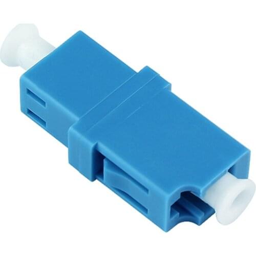 50pcs LC UPC Fiber Optic Adapter Simplex LC Fiber optic Coupler /Attenuator LC UPC Fiber flange connector