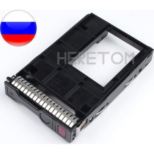 NEW 2.5" to 3.5" SSD HDD Tray Caddy Adapter Bracket For HP Gen8 G9 Ml110 G8/Gen9 Hard Disk Caddy With screws