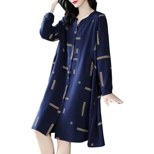 Elvvqp Fashionable Shirt Dresses