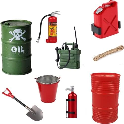 RC Car Simulated Decorations Tool Accessories for 1:10 RC Crawler Axial SCX10 90046 AXI03007 Traxxas TRX4 TRX6 Redcat MST