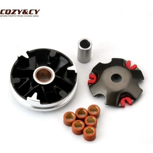 Scooter Racing Variator Kit 7g Roller Set for Suzuki Lets 2 AZ50 50cc 2008 2T