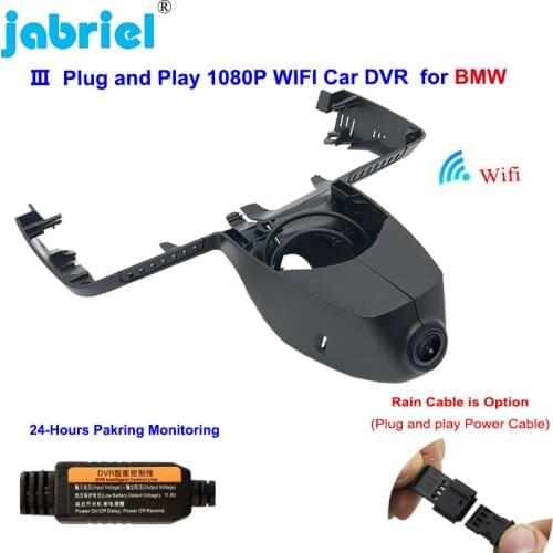 New Plug and Play HD 1080P Wifi 24H Car Dvr Dash Cam Car Camera Video Recorder for BMW X3 for BMW X3 G01 2018 2019 2020 2021