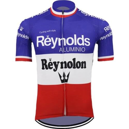 Reynolds Cycling Jersey Short Sleeve Set Bike Highway Mtb Jersey Summer 2021 Bib pant Black Bike equipment Bicicleta uniform