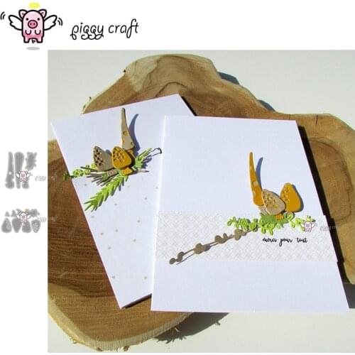 Piggy Craft metal cutting dies cut die mold Tall dwarf mushroom Scrapbook paper craft knife mould blade punch stencils dies