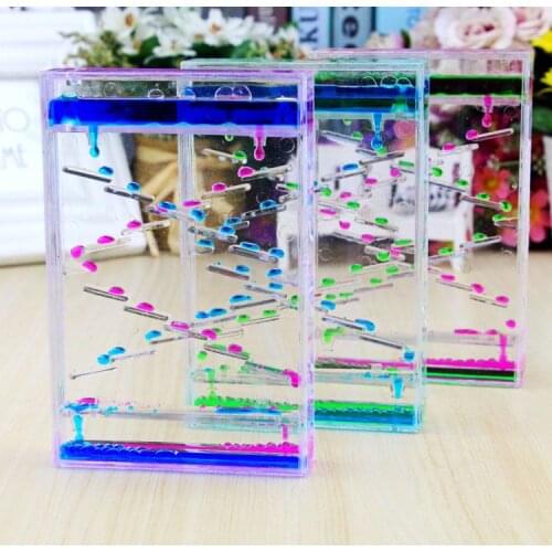 Tiktok, The Same As The Net Red, Decompression, Stunning, Creative Slide, Liquid Hourglass, Oil Leakage, Timing, and Color