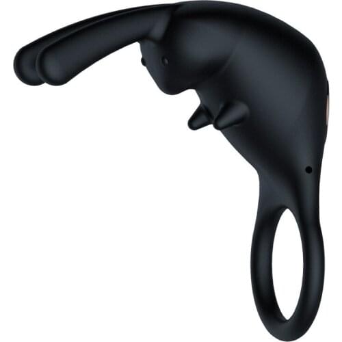 Vibrator Penis Ring For Men Dick Cock Ring Rabbit 10 Frequency Mastubator Massager Delayed Ejaculation Stimulater Sex Toys