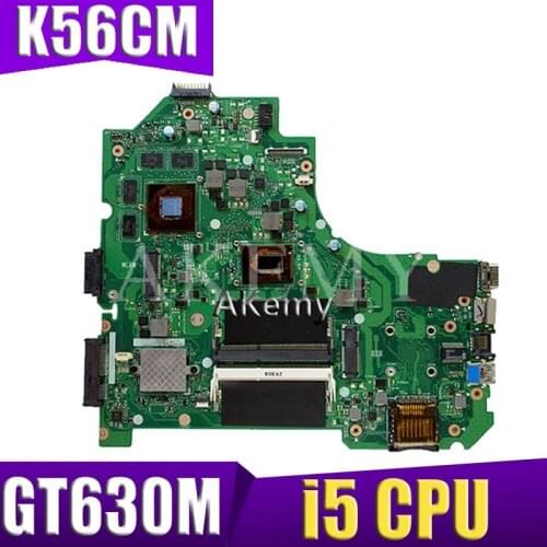 XinKaidi K56CM For ASUS K56CB K56CM A56C S550CM Laptop Motherboard i5 CPU GT630M Mainboard Test S550CD K56CM mainboard PM