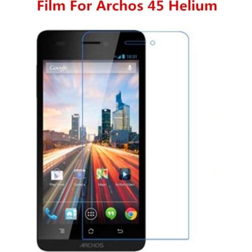 1/2/5/10 Pcs Ultra Thin Clear HD LCD Screen Protector Film With Cleaning Cloth Film For Archos 45 Helium