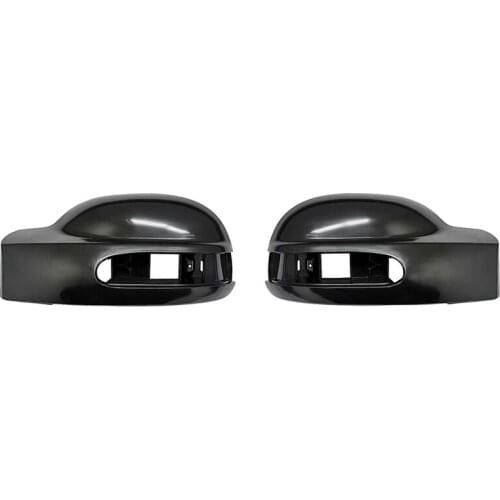 2PCS Car Rear View Mirror Cover Trim Kit for Mercedes Benz Viano W639 2003-2010, Right A6398110561 & Left A6398110461
