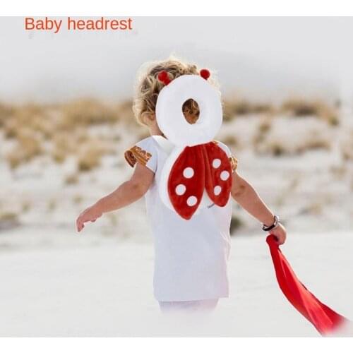 Baby Head Protection Pillow Pad Baby Angel Wings Toddler Headrest Baby Anti-fall