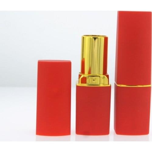 New Empty Lipstick Tube High-end Plastic Lip Balm Refillable Bottle 12.1mm Cosmetic Packaging Container 50Pieces/Lot
