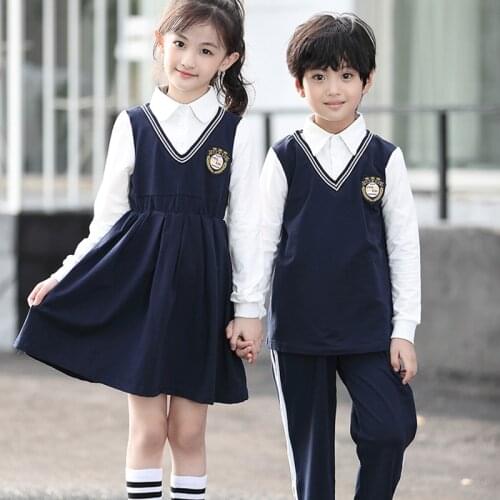 Kindergarten clothing summer dress summer sports schoolchildren school uniform class childrens costumes school cosplay suit
