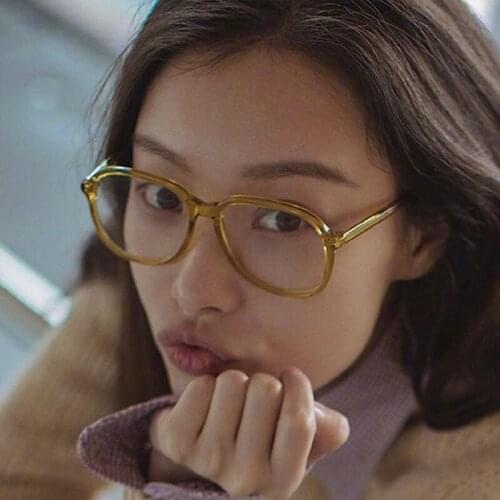 Hot Classic Clear Glasses Gold Vintage Pilot Glasses Frames Women Men Optical Aviation Eyeglasses Transparent Clear Oculos