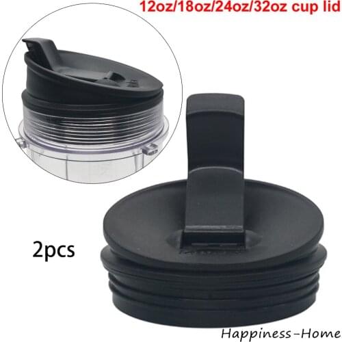 2Pcs PP Juicer Supplies Cup Lid for Ninja Juicer 12/18/24/32Oz Extractor Blade Blender Cup Lid Kitchen Household Supplies