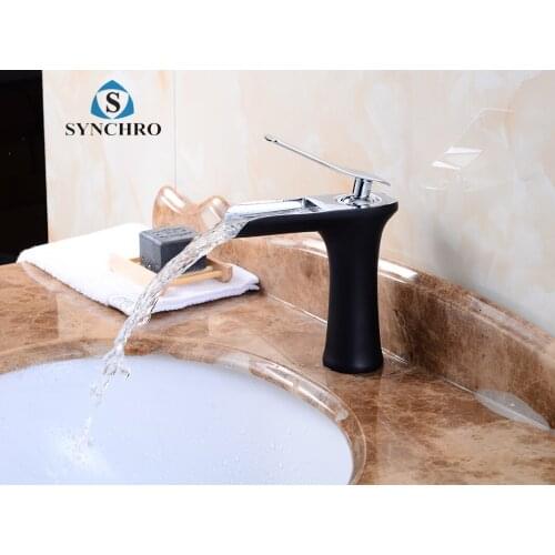 SYNCHRO White Bath Mixers