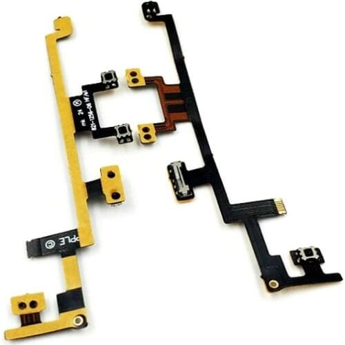 High Quality Power Button On Off Flex Cable For iPad 3 iPad4 A1416/A1430 A1458/A1460 Volume Switch Connector Ribbon Parts