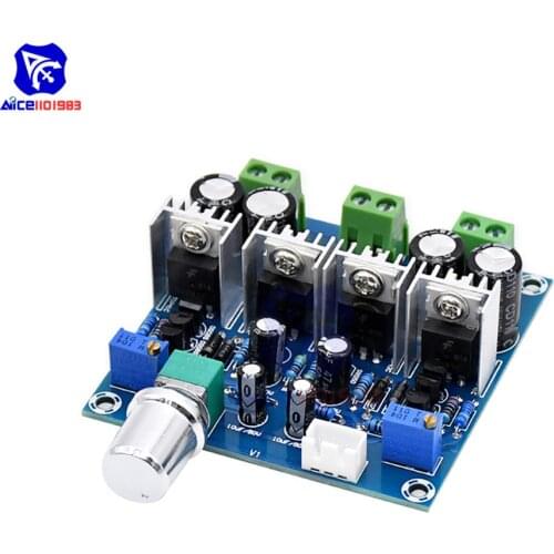 Diymore XH-A851 TIP41C TIP42C Dual Channel Class A Analog Amplifer Module 15W x 2 Audio Digital Amplifier Board DC 24V