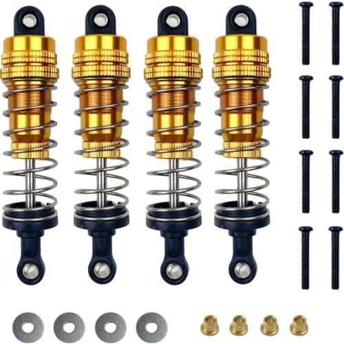 4Pcs Metal Shock Absorber Damper for MN86K MN86KS MN86 1/12 RC Car Upgrade toy Accessories