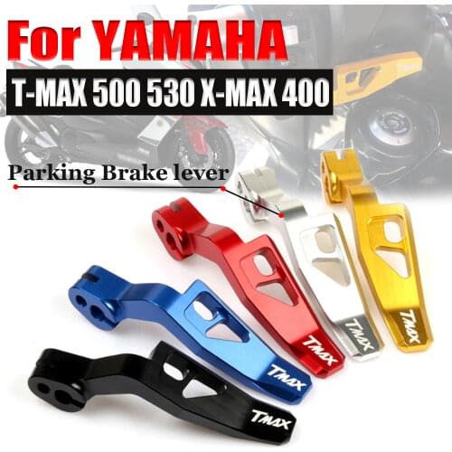 Motorcycle Accessories CNC Parking Brake lever For YAMAHA TMAX 500 2008-2011 TMAX 530 T MAX 530 TMAX530 T-MAX530 XP500 XP530