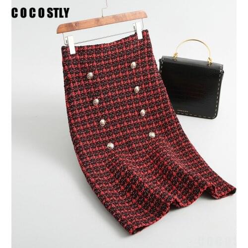 Женские вязаные юбки COCOSTLY China At AliExpress