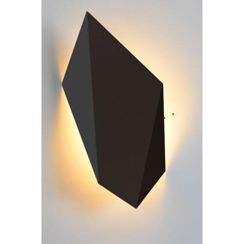 Creativ Nordic Wall Light Led Wood Stone Imitation Design Interior Decor Wall Sconce Hotel Corridor TV Background Lamp