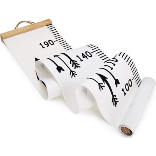 Children Kids Growth Chart Height Ruler Wall Sticker Ruler Growth Chart Wall Decal Height Measurement Sticker Decorative Gift