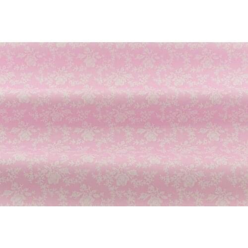 Booksew Printed Cotton Fabric Meter Flower Textile Quilting Patchwork Bedding Scrapbooking Decoration Twill Cloth Tela Tecido