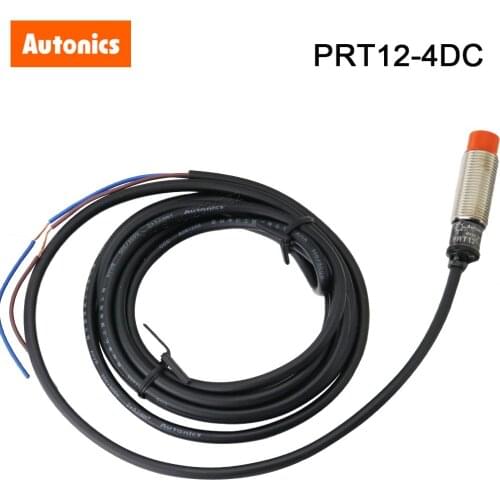 Autonics IP67 12-24VDC 4mm inductive Proximity switch PRT12-4DC 2wire DC Approach Sensor NC for Iron