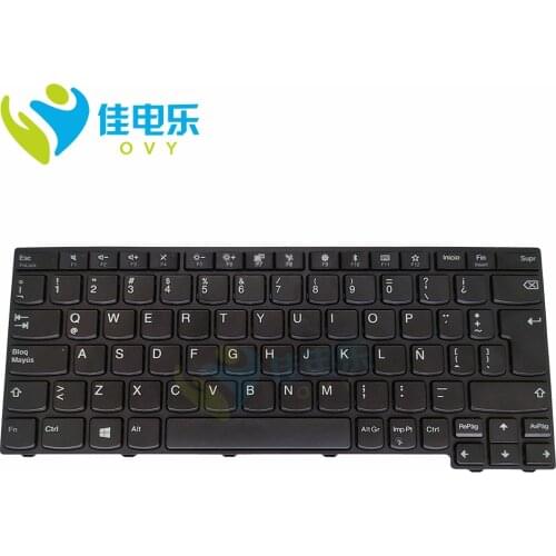 OVY 01LX703 Laptop Keyboard for lenovo ThinkPad 11e 5th gen 20LQ 20LR LA Latin black keyboards with frame NSK ZE0SW Hot sale