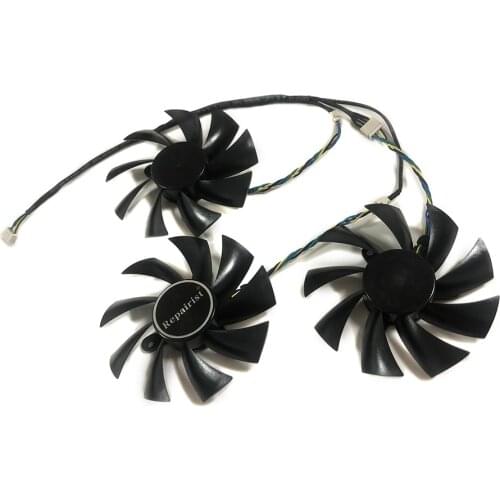 3pcs/Set PLA09215B12H GPU Cooler Graphics card fan For Powercolor Red Devil RX VEGA56 VEGA64 RX Vega 64 56 Video Card cooling