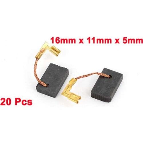 Best Promotion Wholesale Price 20 Pcs Carbon Brushes CB315 CB314 CB318 CB325 CB336 16mm x 11mm x 5mm