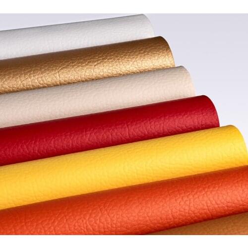 Soft Bag Leather Fabric Hard Bag PU Leather Imitation Leather Bedside Diy Handmade Sand Release Material Litchi Pattern