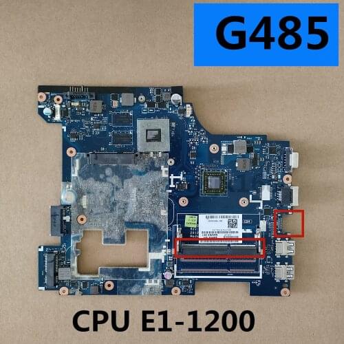 For Lenovo IdeaPad G485 Laptop Motherboard LA-8681P CPU E1-1200 ddr3 Discrete graphics card 100% Test OK