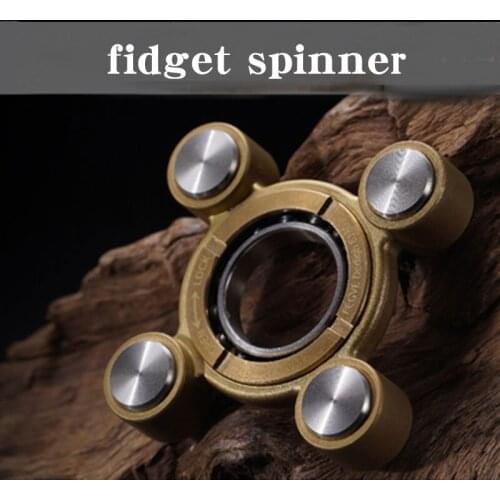 Feitian Original Fidget Spinner Mute Bearing Decompression Toys Stainless Steel Adult EDC Stress Reliever Toys Fun Gift