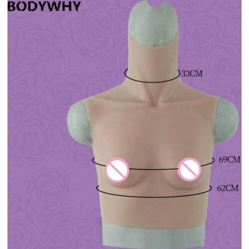 A Cup Realistic Cotton Silicone Breast Crossdress Fake Boobs Mastectomy Crossdresser Shemale Artificial Cosplay Latex Shapewear