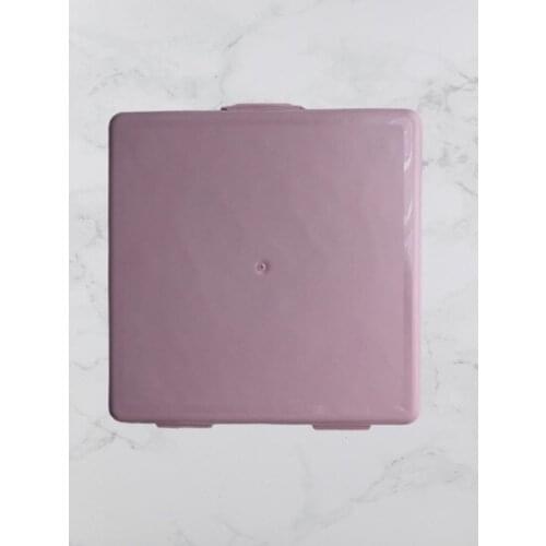 Modern Zy Mask Carry Storage Box Mini Length Pink 1 Pcs