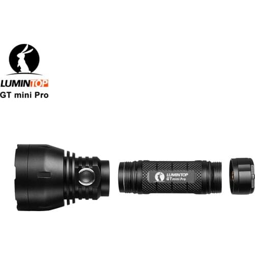 LUMINTOP GT Mini Pro High Power LED Flashlight 3500 Lumen Cree XHP50.2 18650 Tactical Torch 480 Meters Long Throw Searchlight