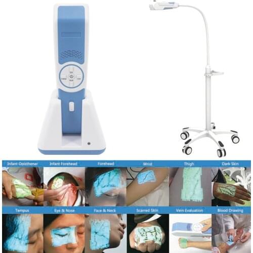 Near-infrared light Light type and Class II Instrument classification Vein locator