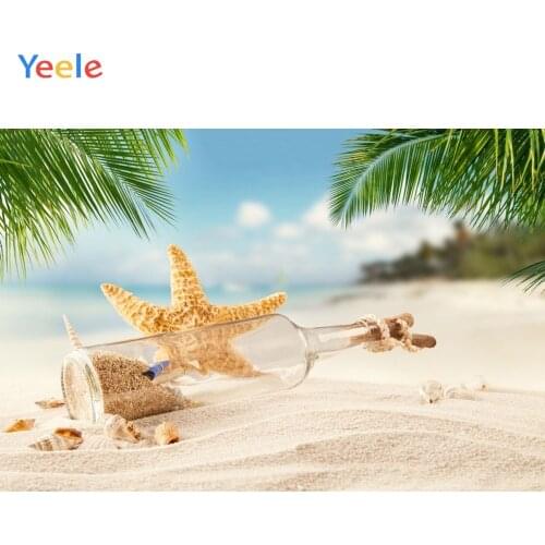 Yeele Photography Backgrounds Drifting Battle Starfish Backdrop Summer Beach Portrait Photographic Backdrops For Photo Studio